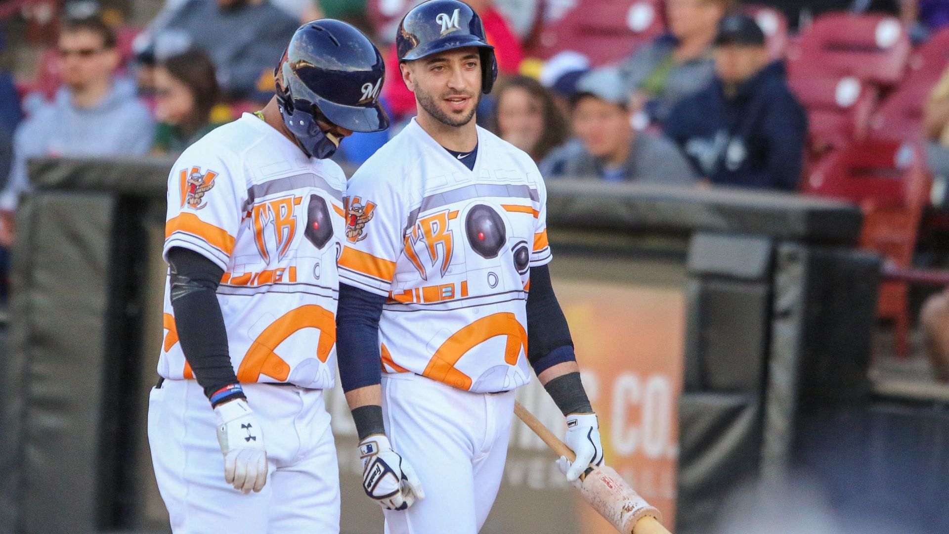 Braun in a Rattlers' Star Wars uni Braun in a Rattlers' Star Wars uni